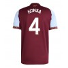Aston Villa Ezri Konsa #4 Hemmatröja 2025-26 Korta ärmar Aston Villa Ezri Konsa #4 Hemmatröja 2025-26 Korta ärmar